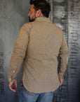 10oz Selvedge Chambray Work Shirt - Khaki IHSH-344-KHA