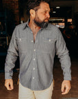 12oz Herringbone Work Shirt - Indigo IHSH-308-IND