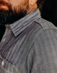 12oz Herringbone Work Shirt - Indigo IHSH-308-IND